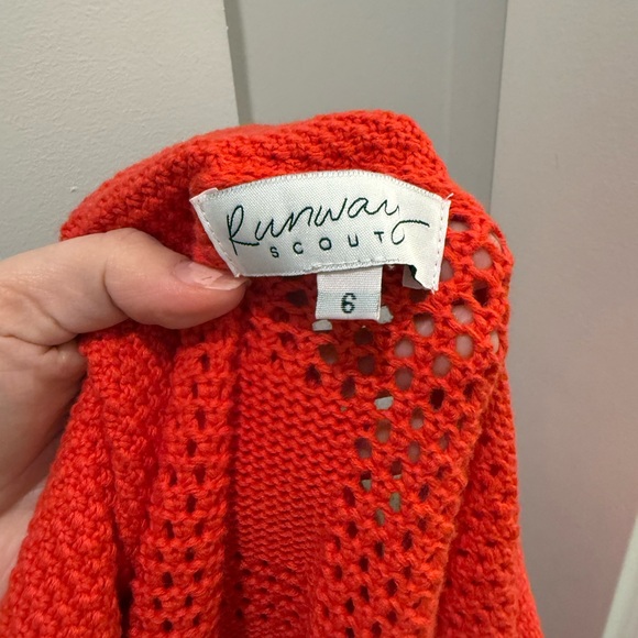 RUNWAY SCOUT NWT RED KNIT DRESS - Picture 4 of 4